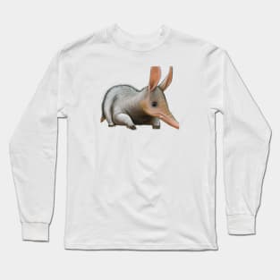 Cute Aardvark Drawing Long Sleeve T-Shirt